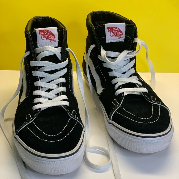 Vans Unisex High Sneakers W-9, M-7.5 - Picture 4 of 6